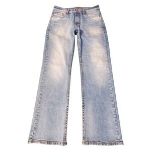 Diesel JoggJeans Mens 32x30 Light Wash Blue Straight Leg Denim Sweatpants Hybrid